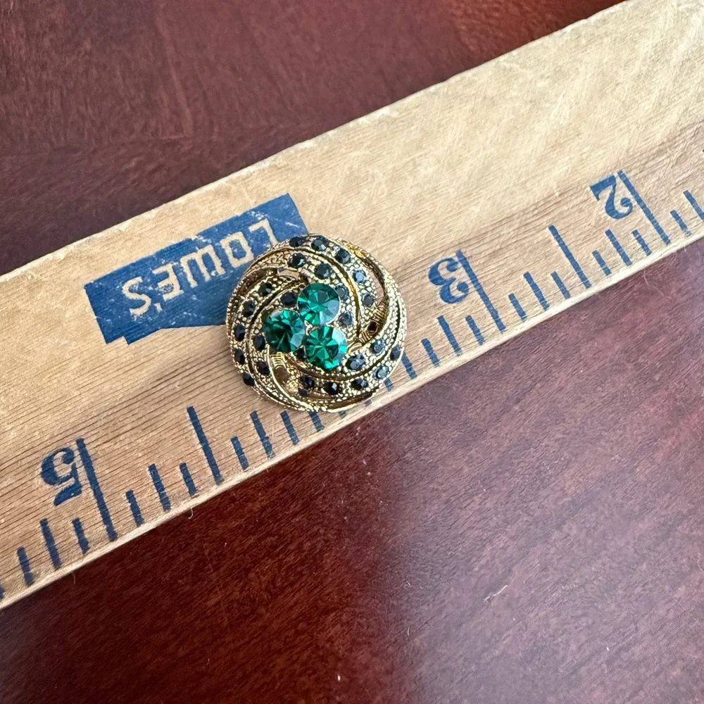 Vintage Rhinestone Brooch - Picture 1 of 2